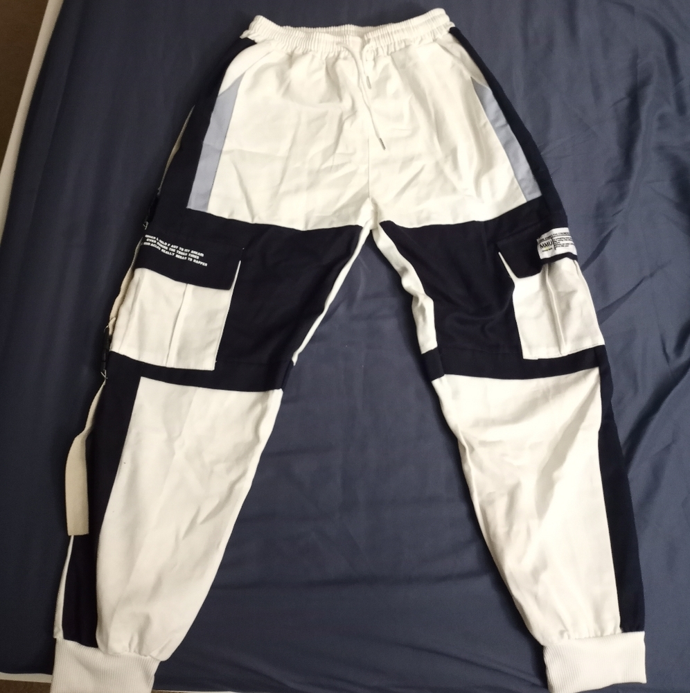 Brand new white cargo pants